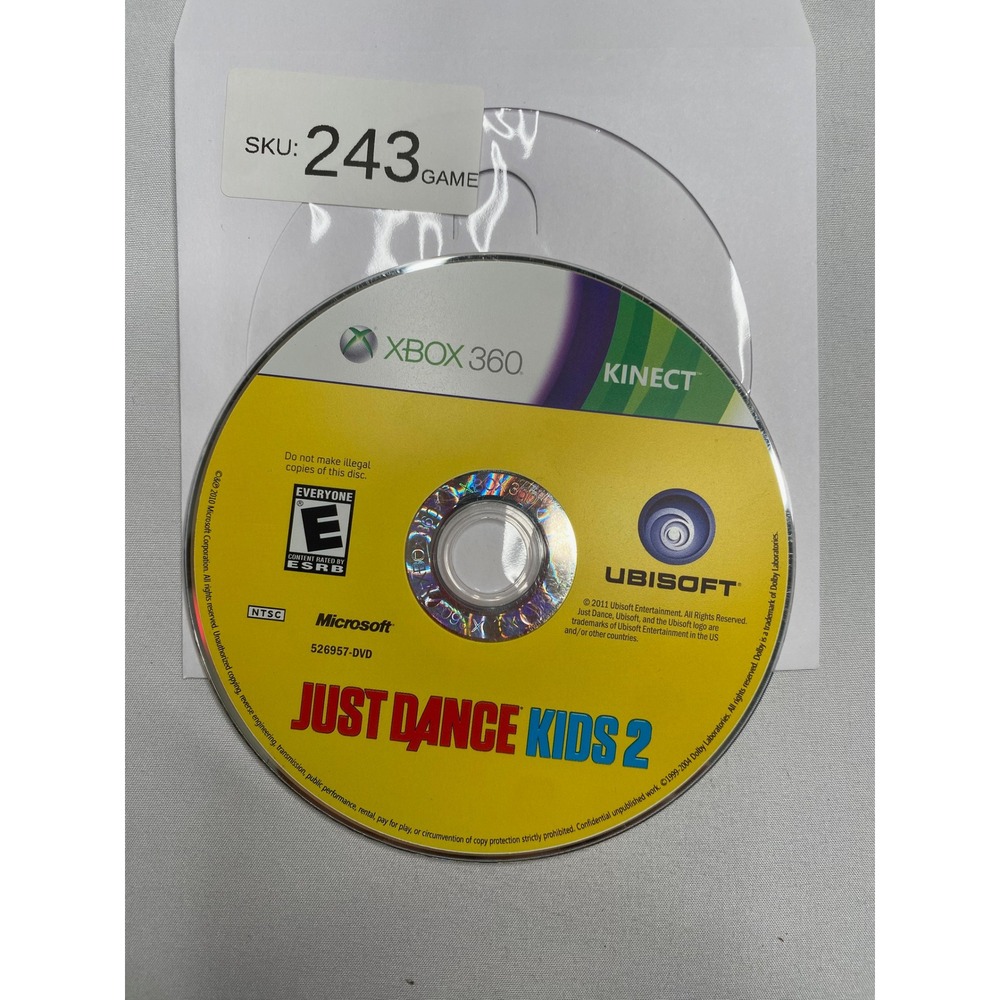 Just Dance Kids 2 Microsoft Xbox 360